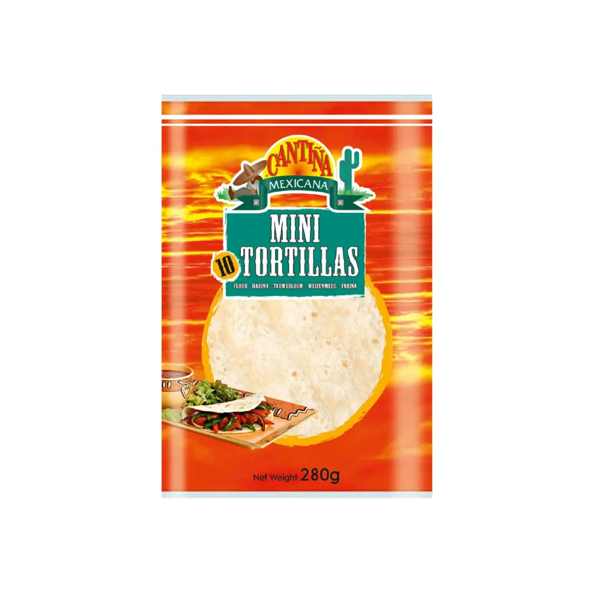 Cantina Mexicana Mini Tortillas 280G