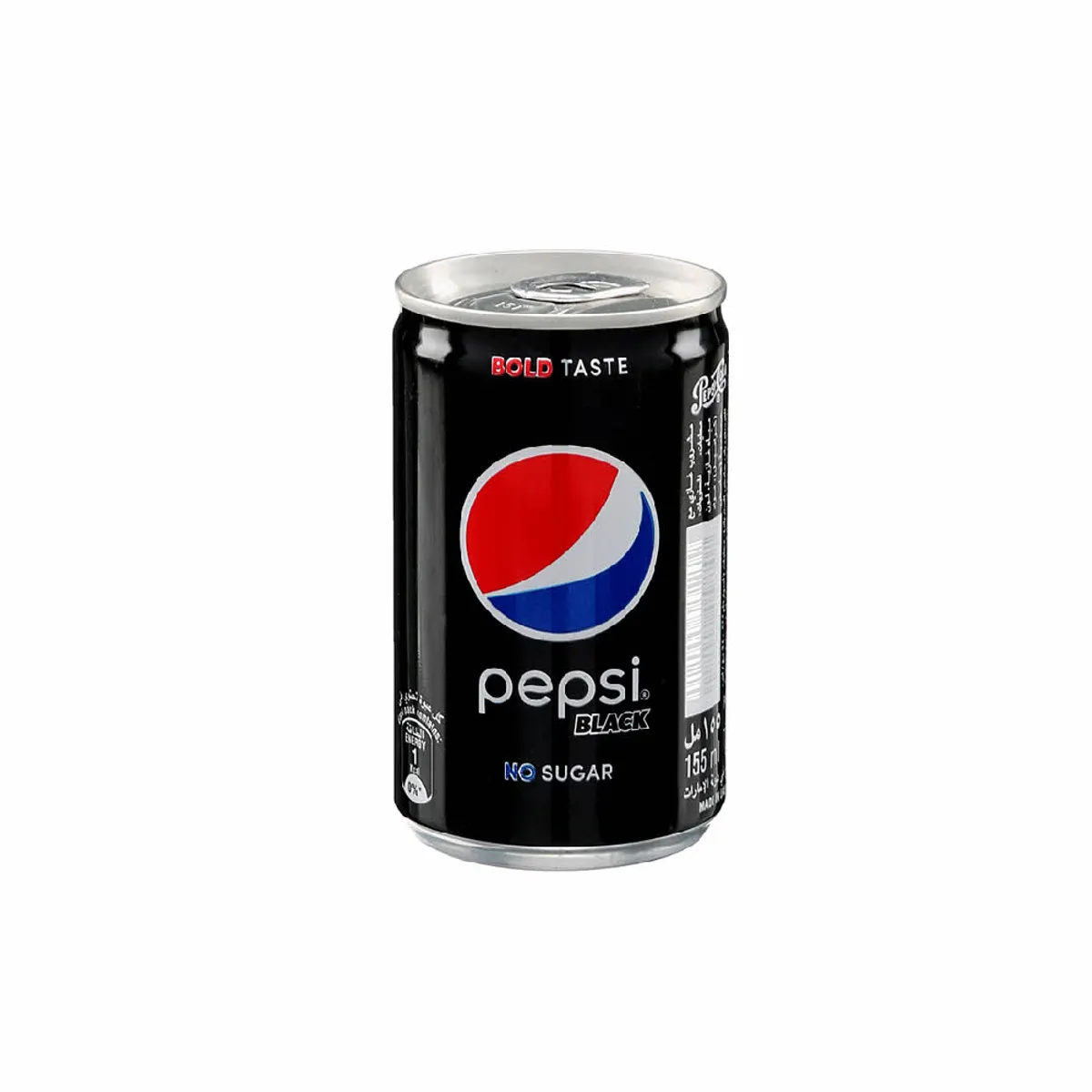 Pepsi Black Can No Sugar 155ml