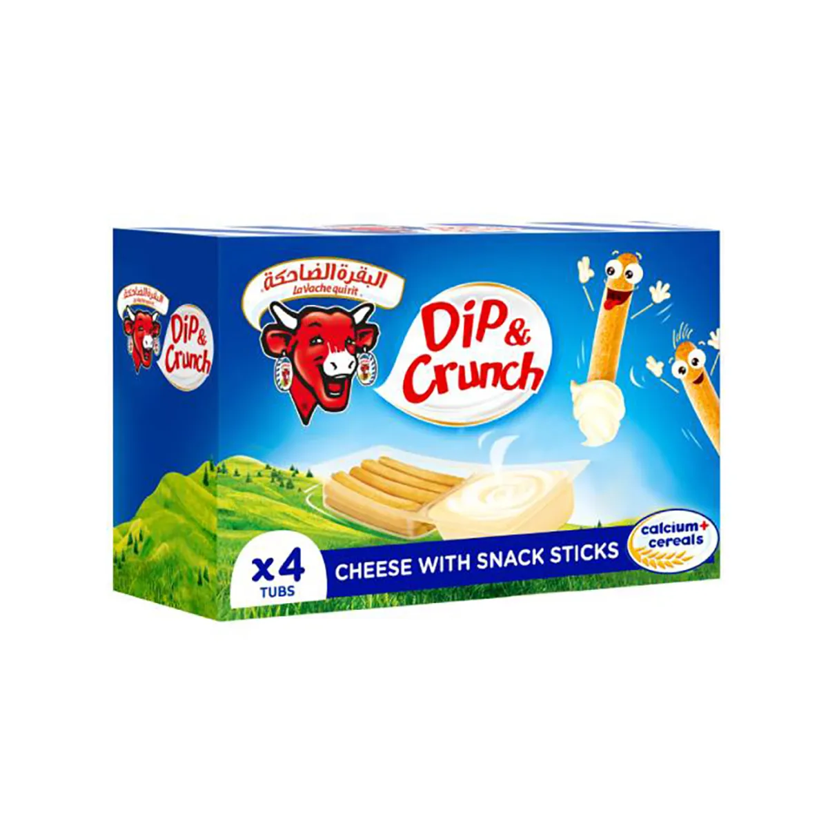 Lvqr Dip & Crunch Cheese+Brdsticks 4s 140G