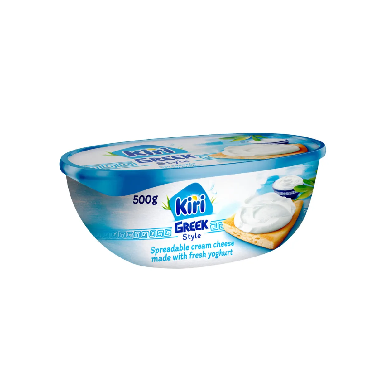 Kiri Greek Style Cheese Spread Tub 500g