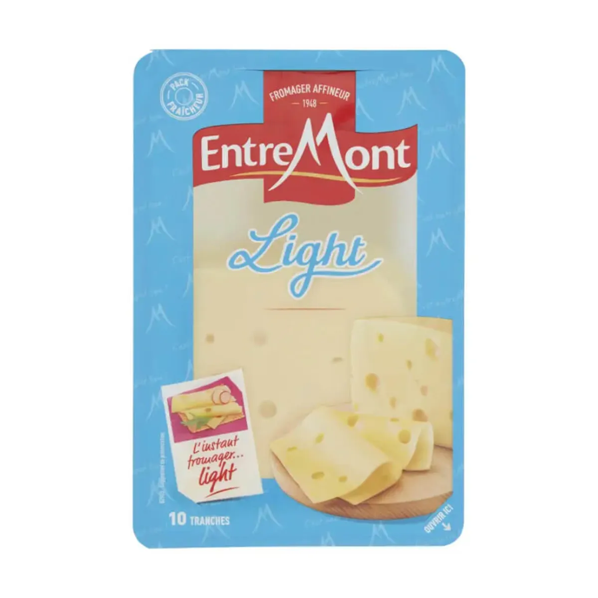 Entremont Light Cheese Slices 150gm
