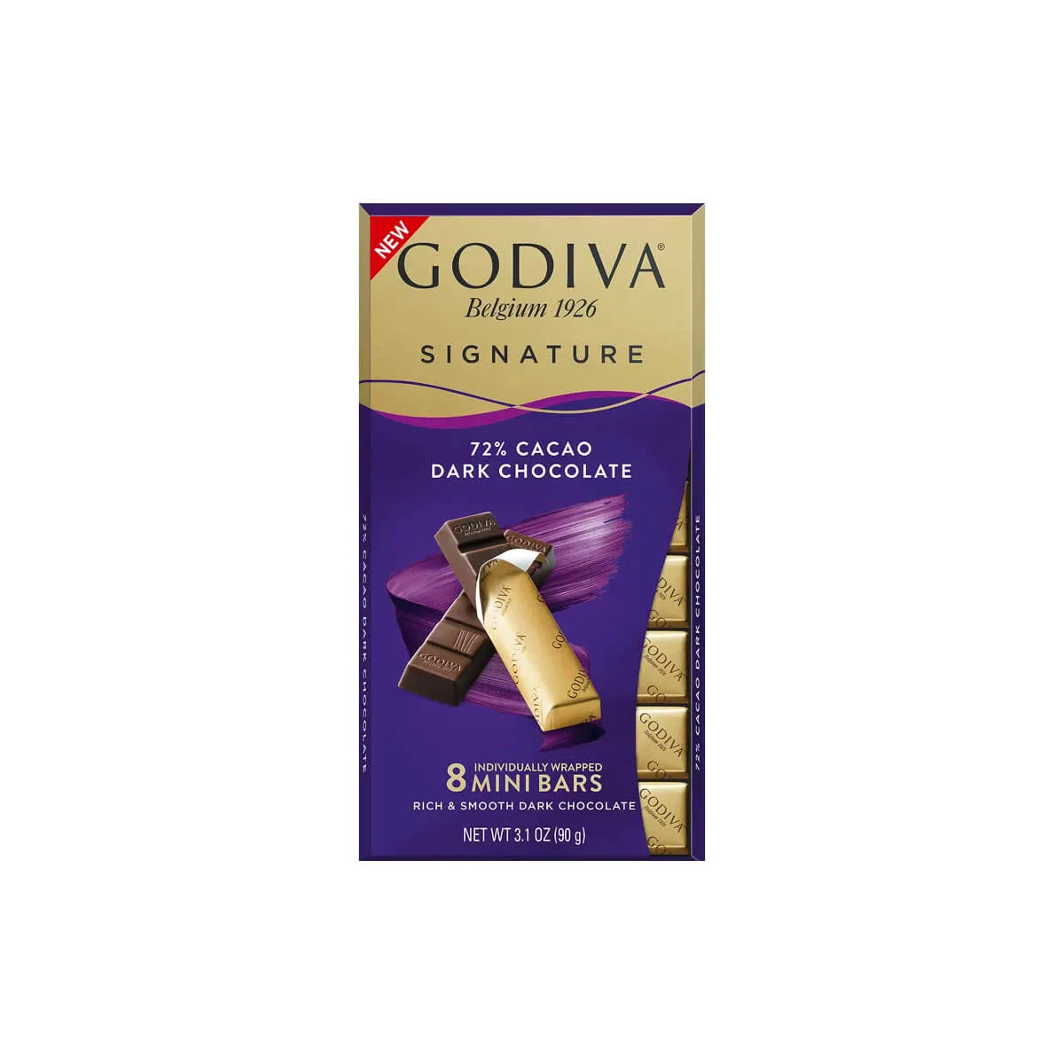 Godiva Signature 72% Dark Chocolate 90g