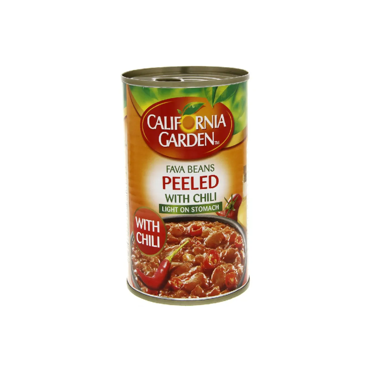California Garden Peeled Beans with Chilli 450G