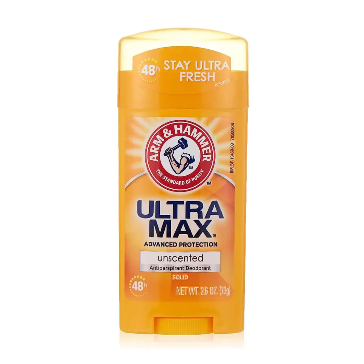 Arm & Hammer Ultra Max Deodorant Stick Unscented 73gm