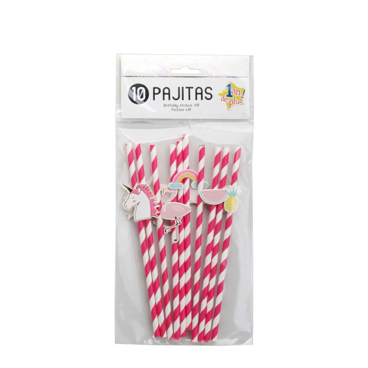 CMP Birthday Straws 10s