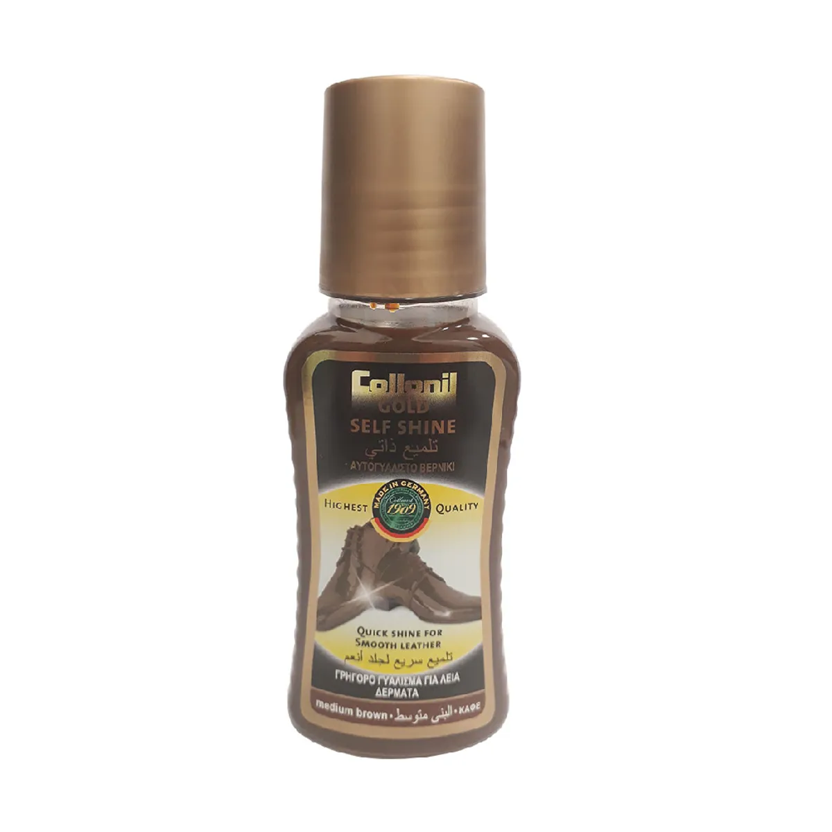 Collonil Gold Self Shine 125ml Brown Plastic