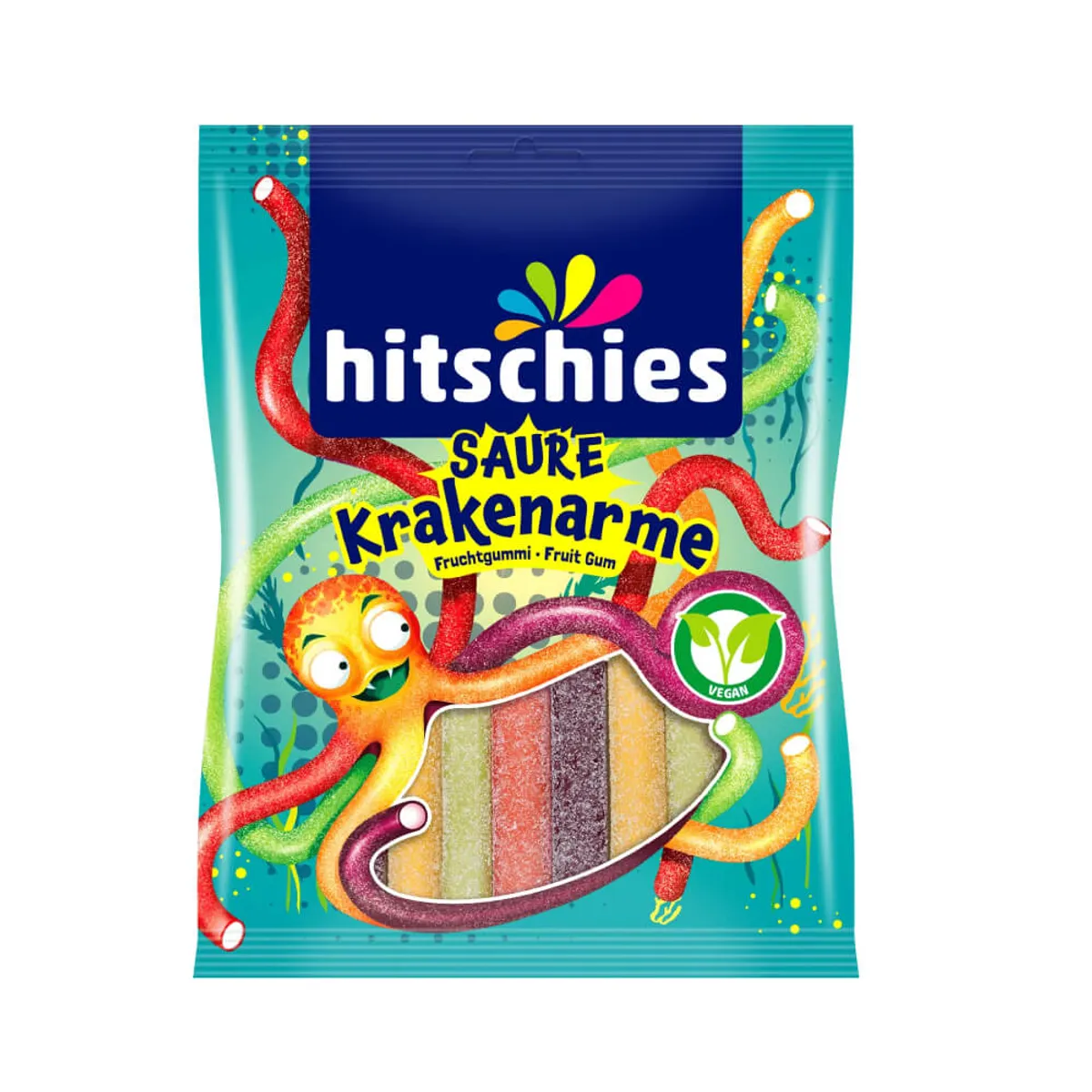 Hitschler Hitschies Sour Fruits Gum Krakenarme 125gm