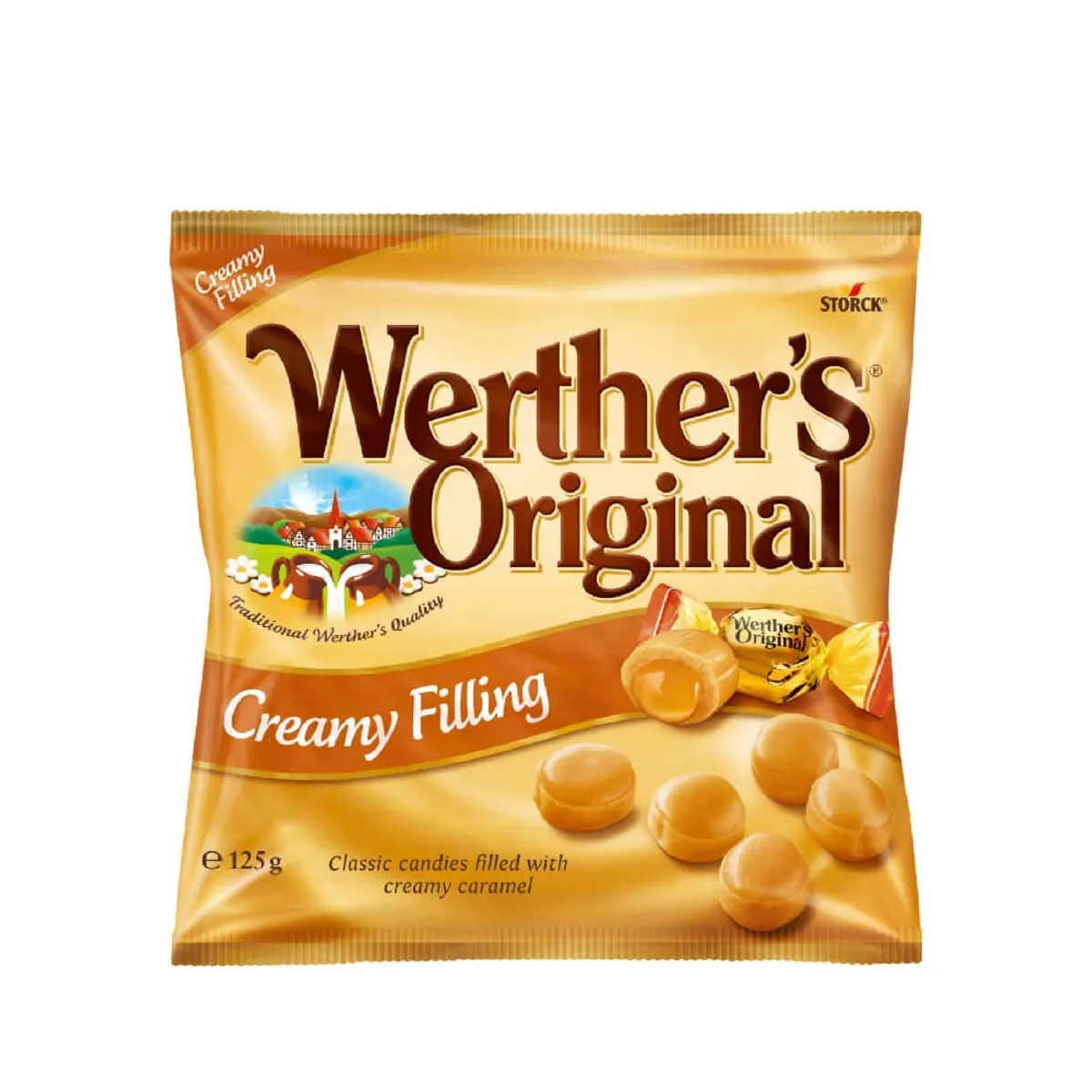 Werthers Creamy Filling Candies 125gm