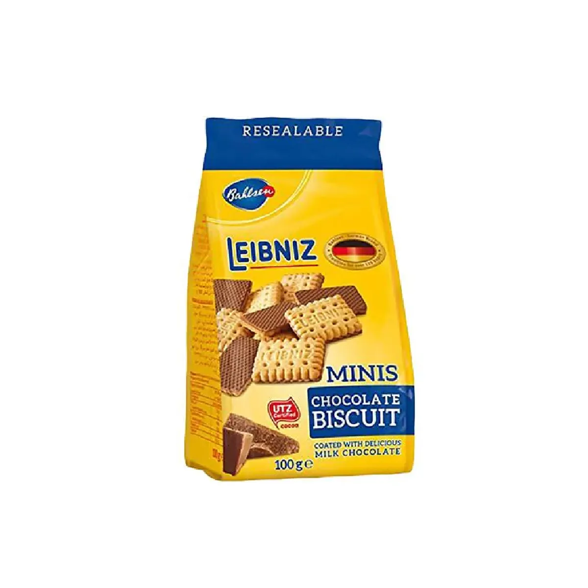 Bahlsen Leibniz Chocolate Biscuits Minis 100G