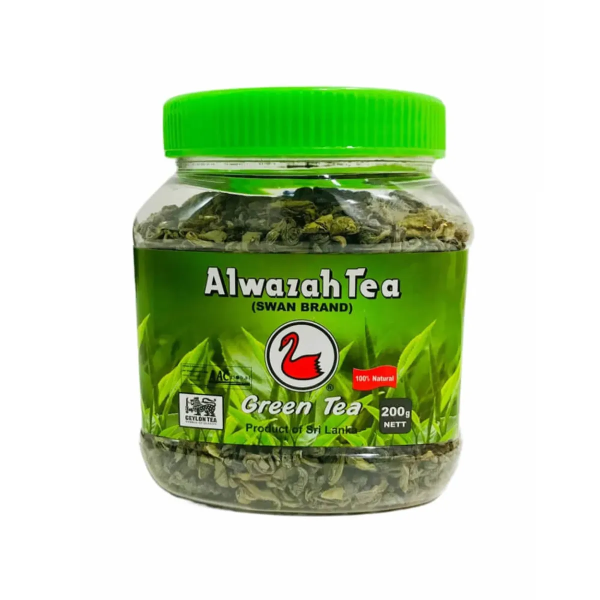 Alwazah Pure Ceylon Green Tea 200Gm