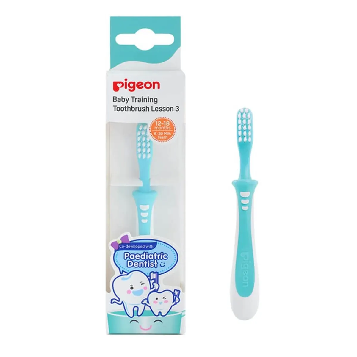 Pigeon Baby Training Toothbrush Lesson 3