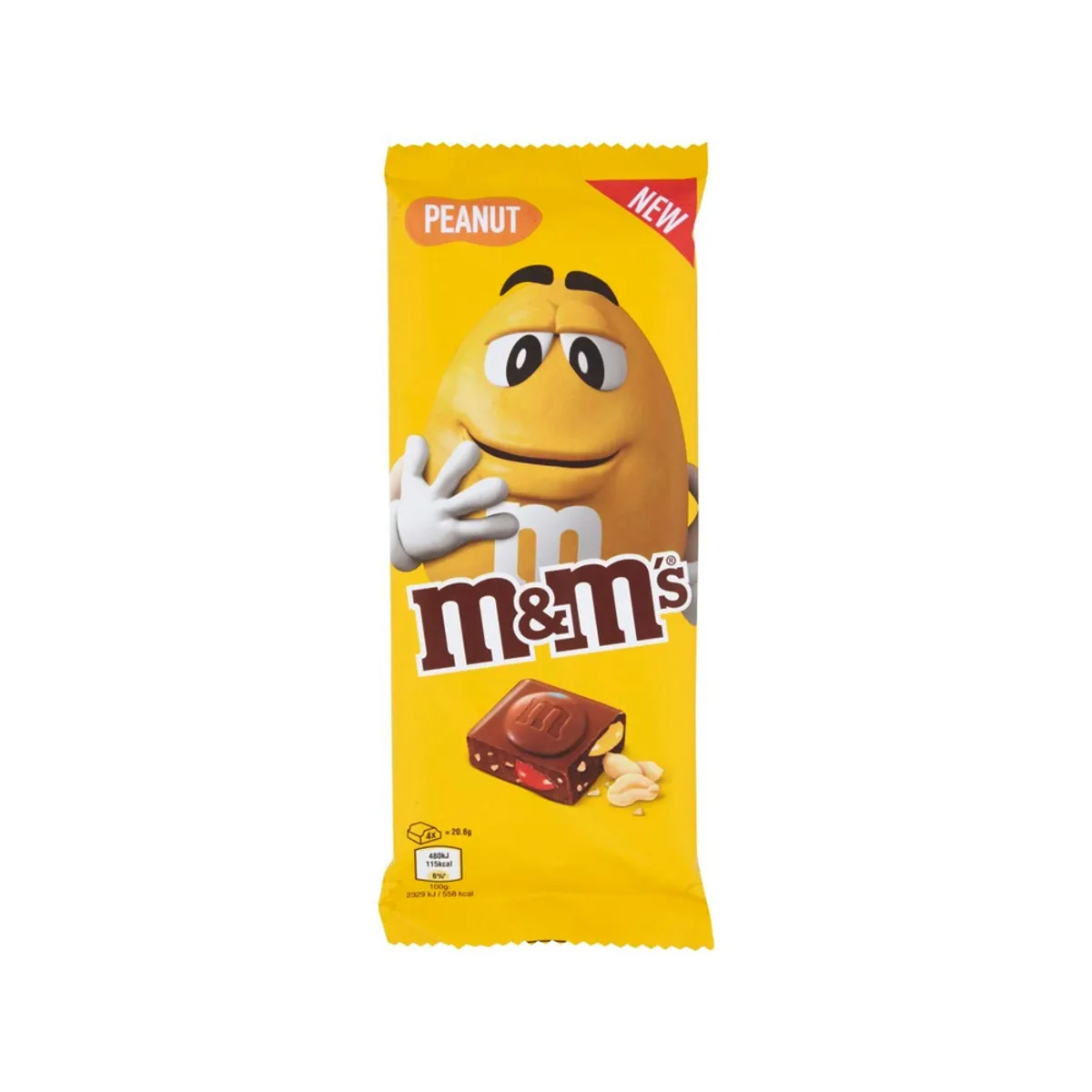 M&M's Chocolate Block Peanut 165G