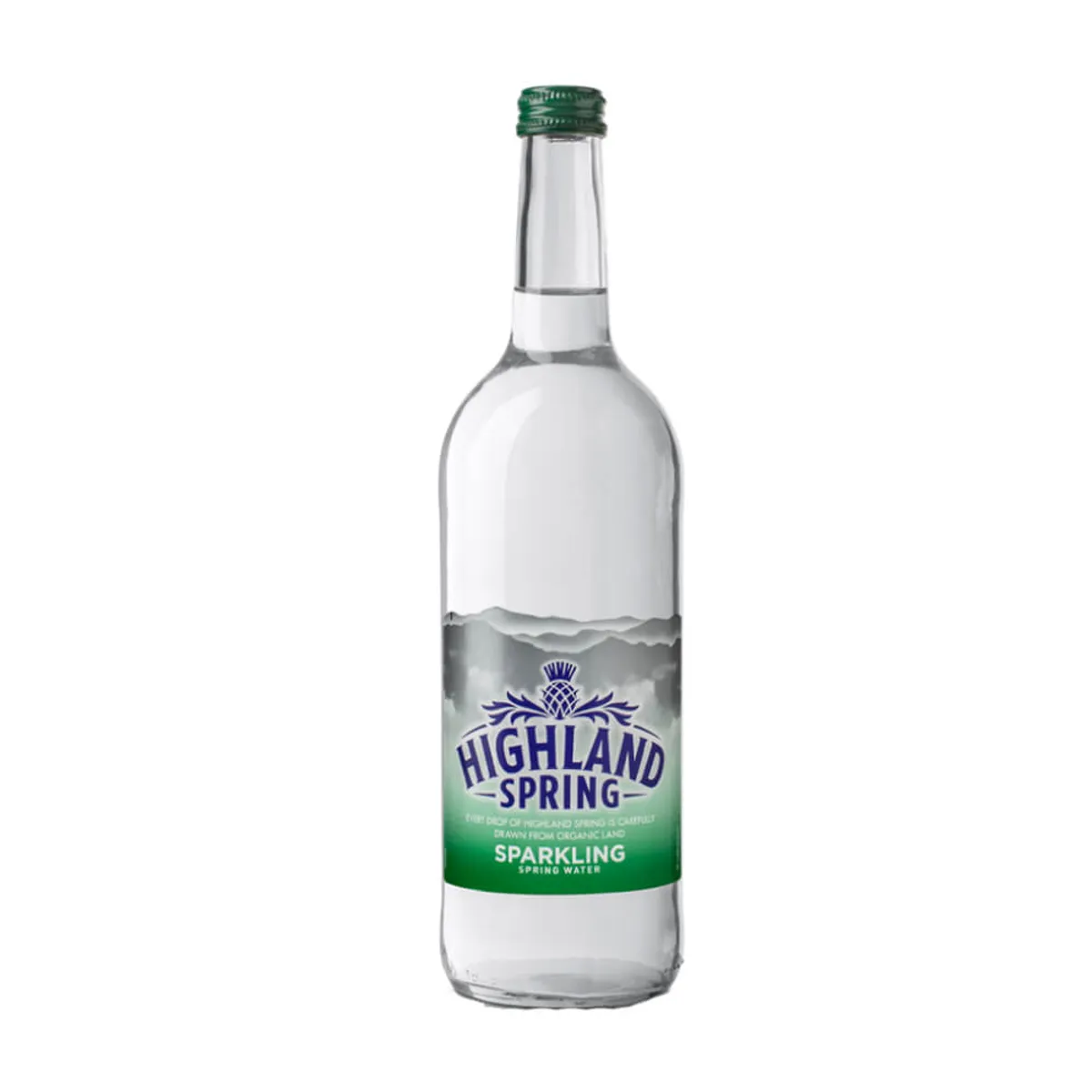 Highland Spring Sparkling Carbonated Natural Mineral Water 330ml