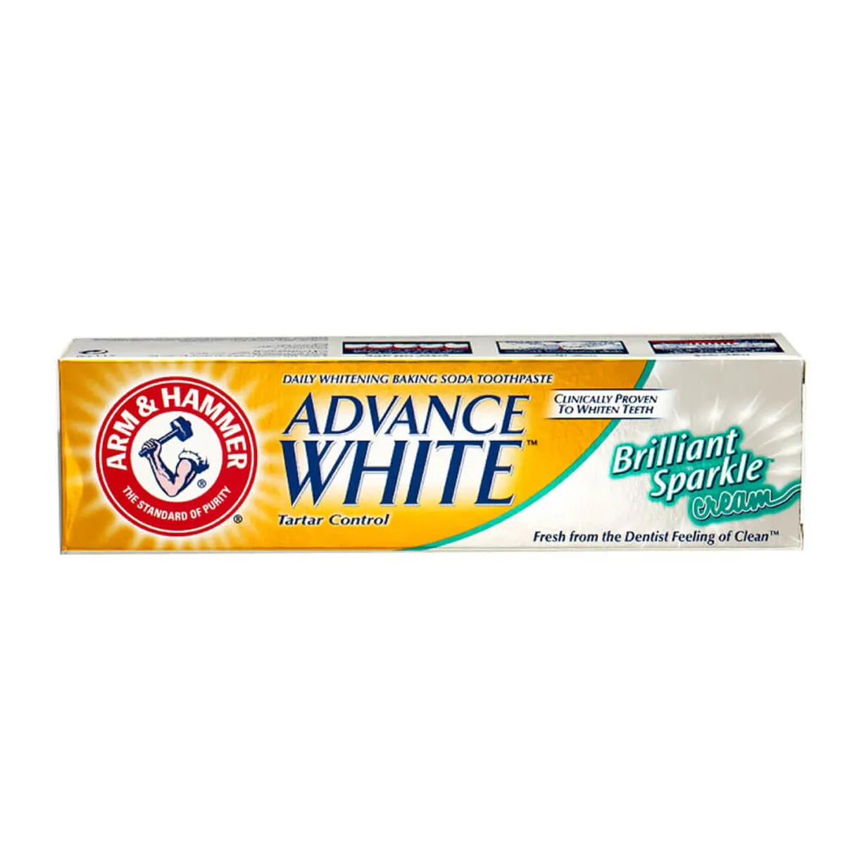 Arm & Hammer Advance White Brilliant Sparkle Cream Toothpaste 115gm