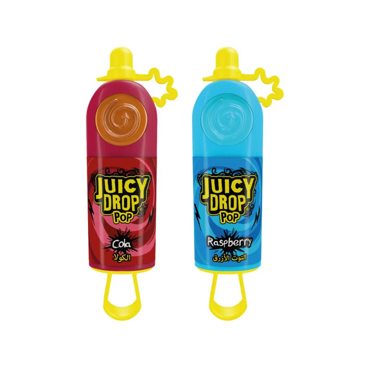 Bazooka Juicy Drop Pop Cola&Raspberry 26gm