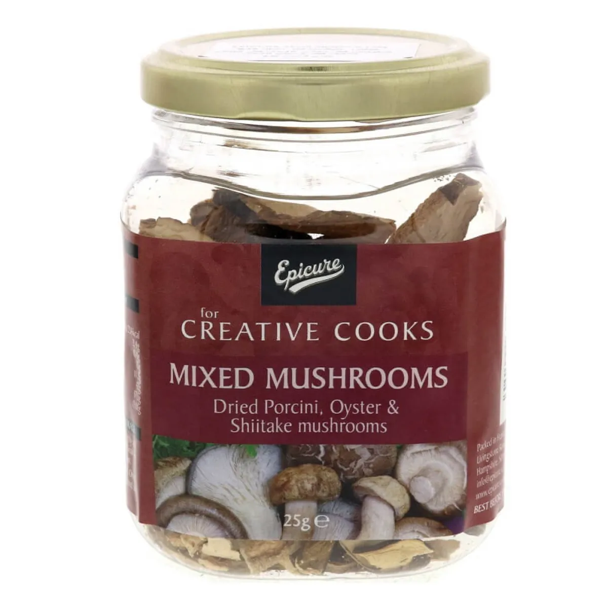 Epicure Mixed Mushrooms 25G