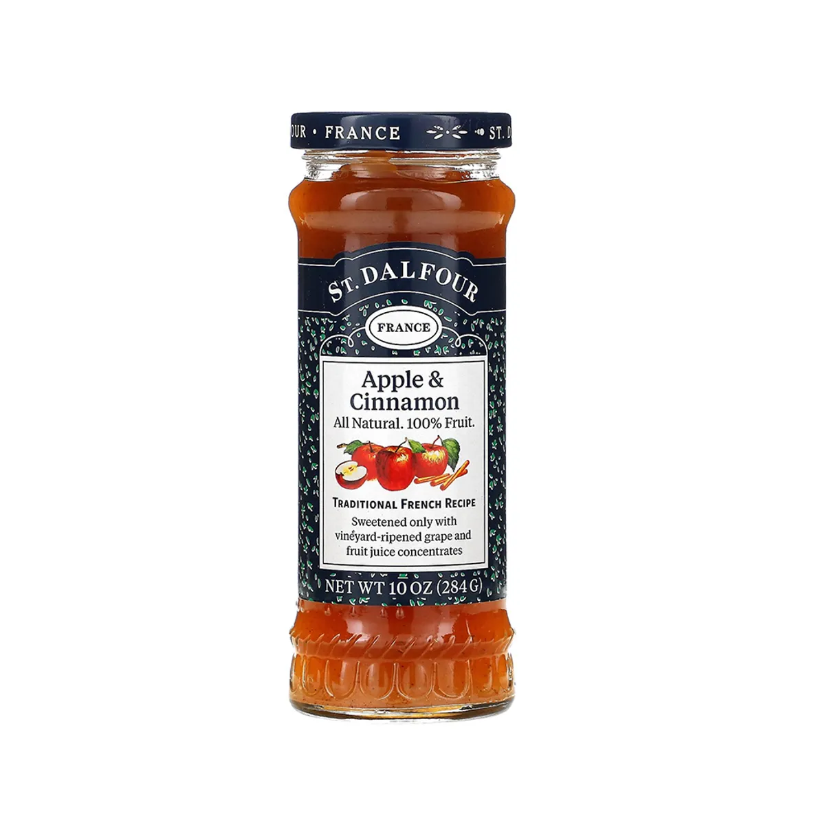 St. Dalfour Jam Apple Cinnamon 284G