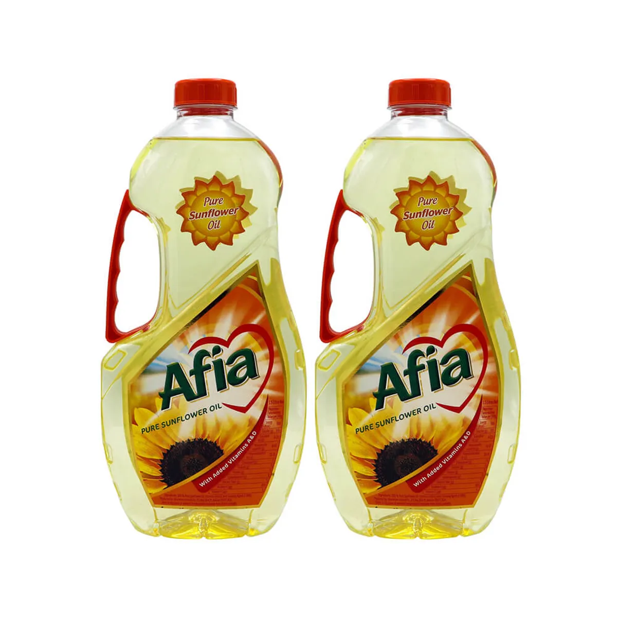Afia Sunflower Oil 1.5Lx2 Price Off