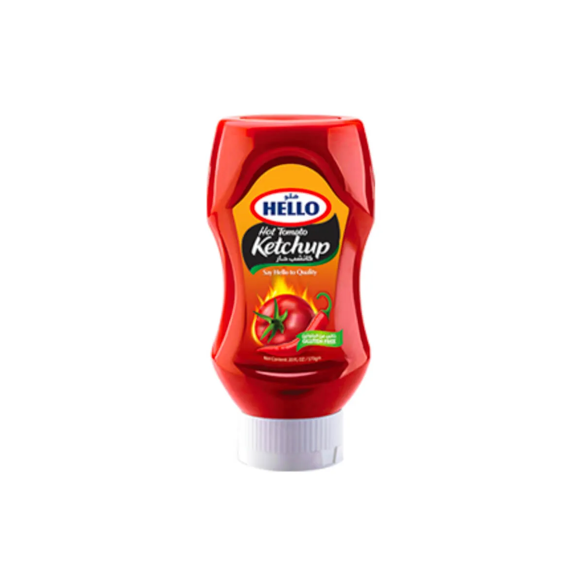 Hello Hot Tomato Ketchup 570ml