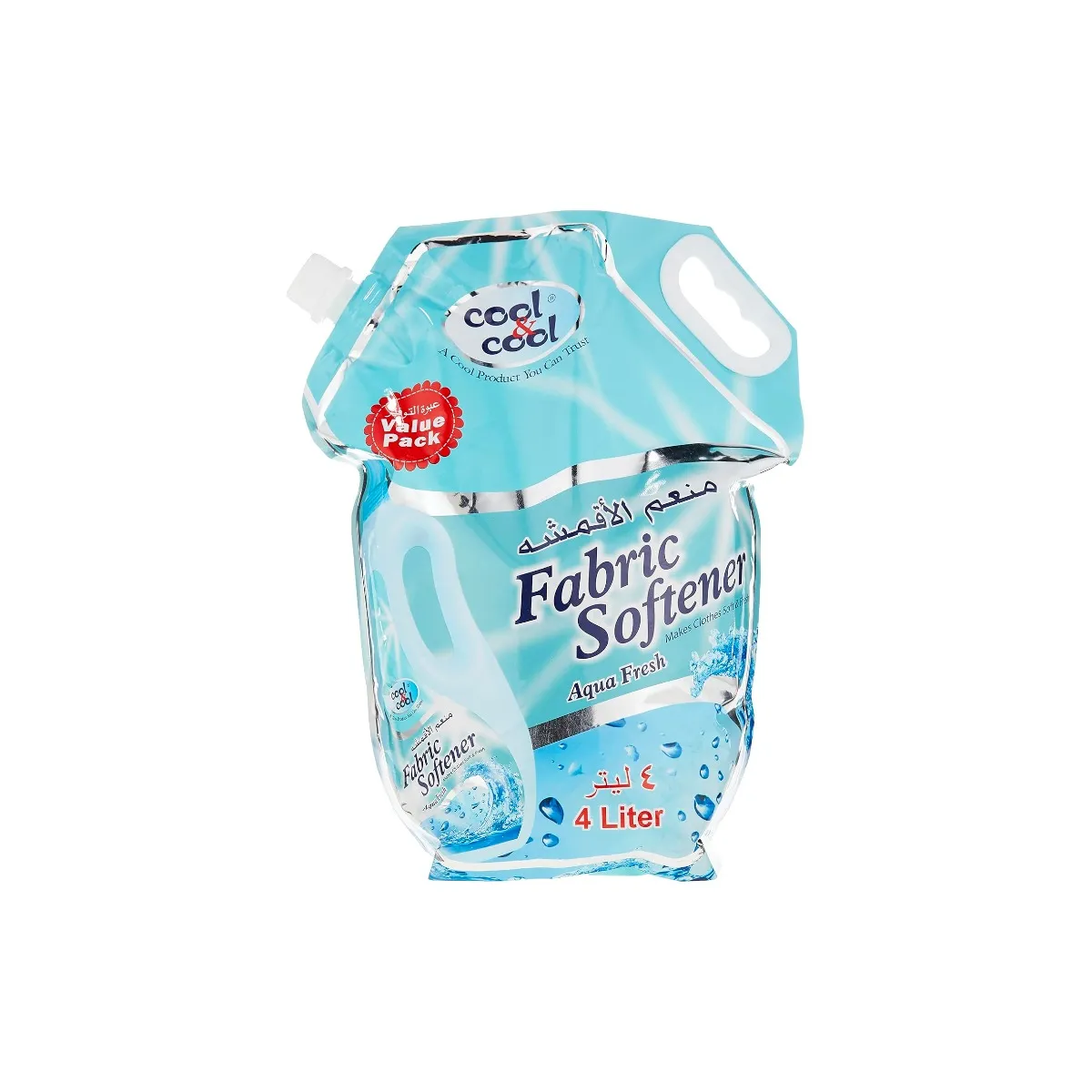 Cool & Cool Aqua Fresh Fabric Softener 4L