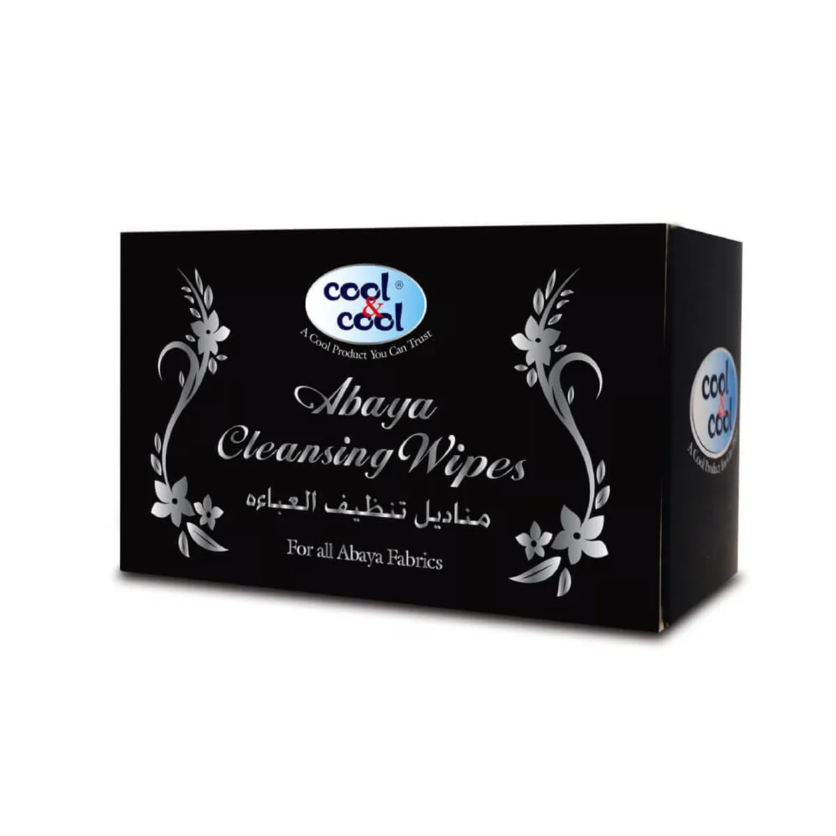 Cool & Cool Abaya Cleansing Wipes 12s