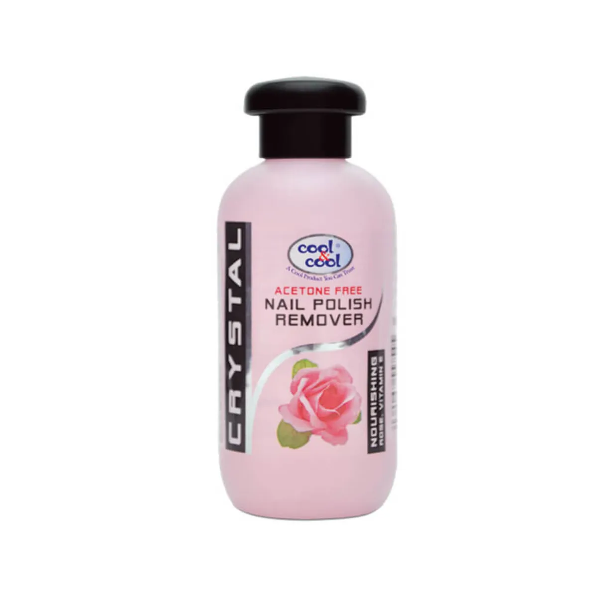 Cool & Cool Nail Polish Remover Rose 100ml