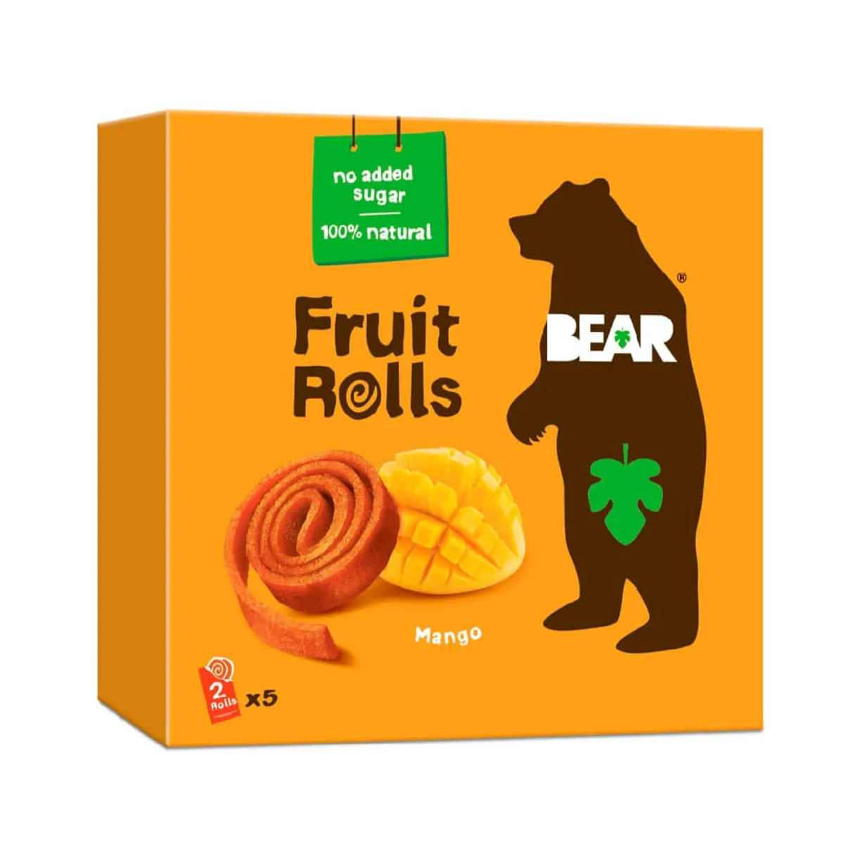 Bear Yo Yo's Mango Pure Fruit Rolls Snacks 5x20gm