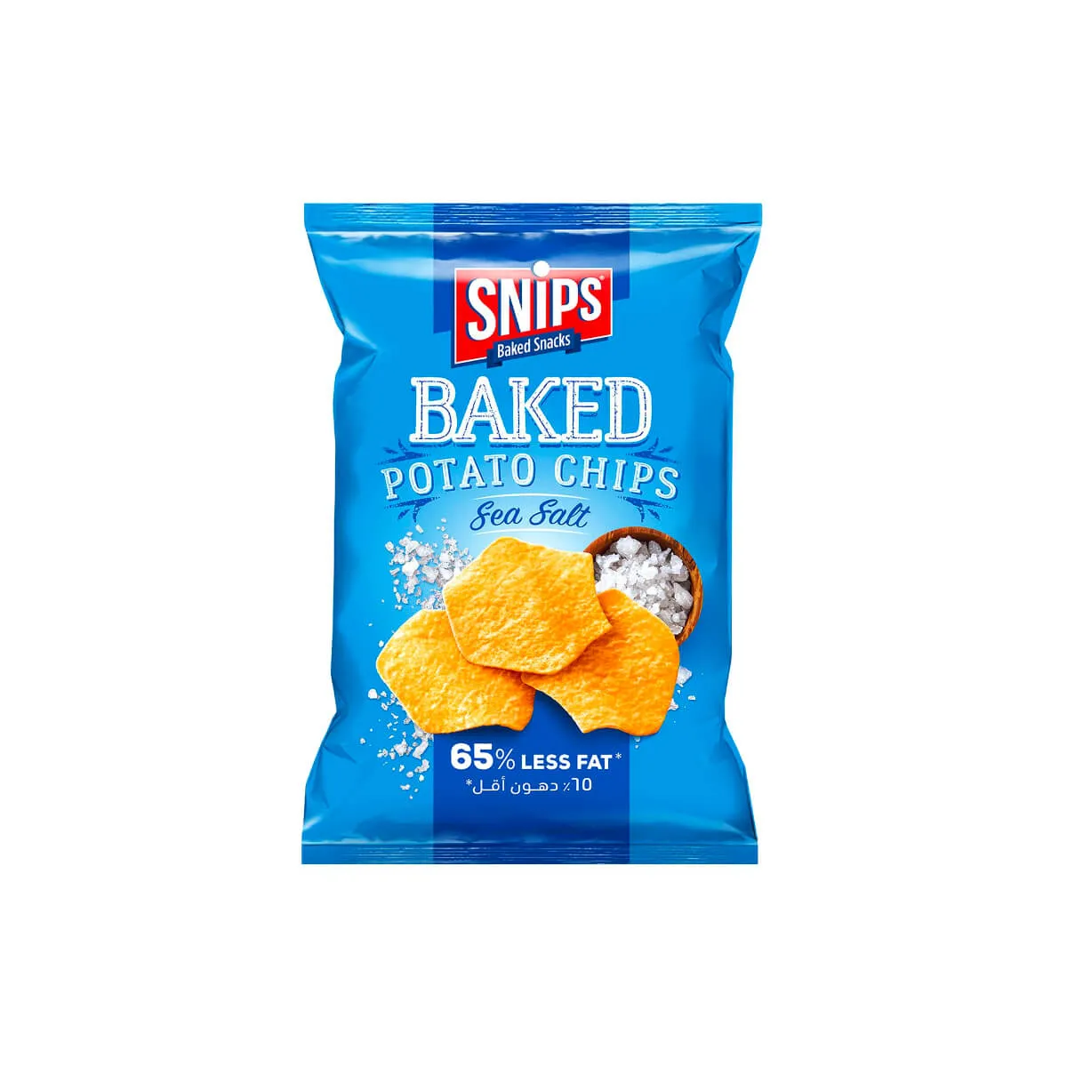 Snips Sea Salt Baked Potato Chips 150g