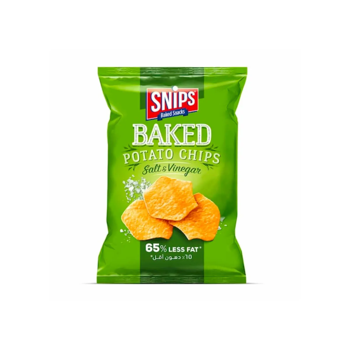 Snips Salt & Vinegar Baked Potato Chips 150g