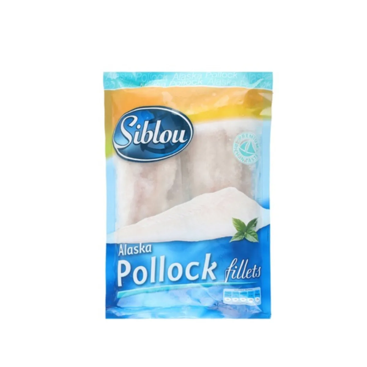 Siblou Alaska Pollock Fillet 500gm