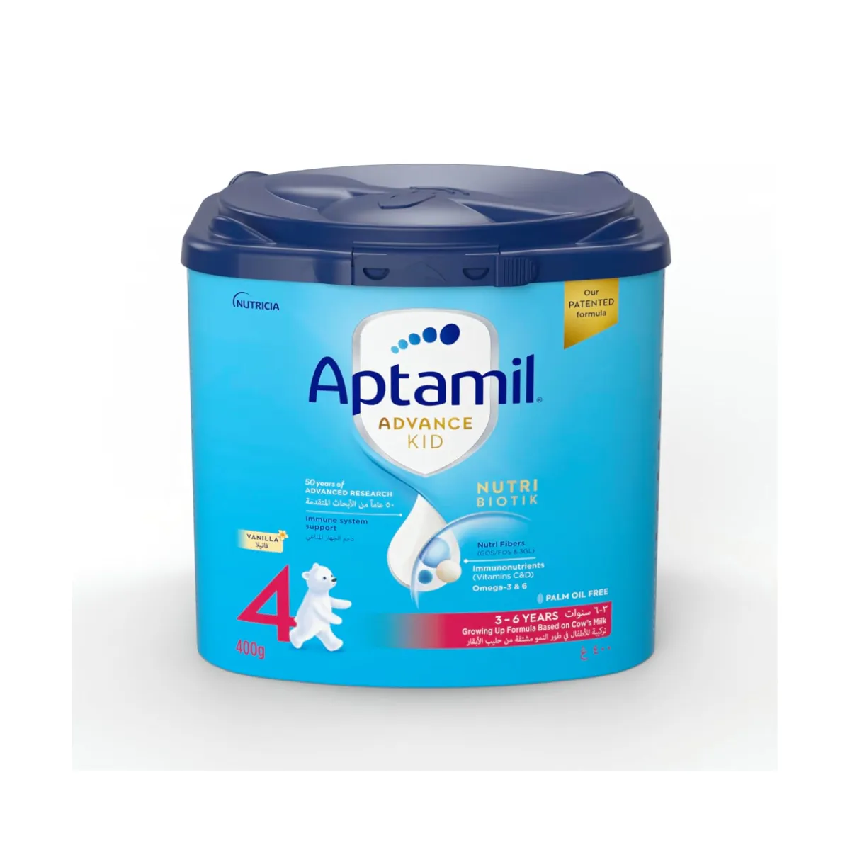 Aptamil Advance Kid Growing Up Formula Milk 3 to 6 Years 400g
