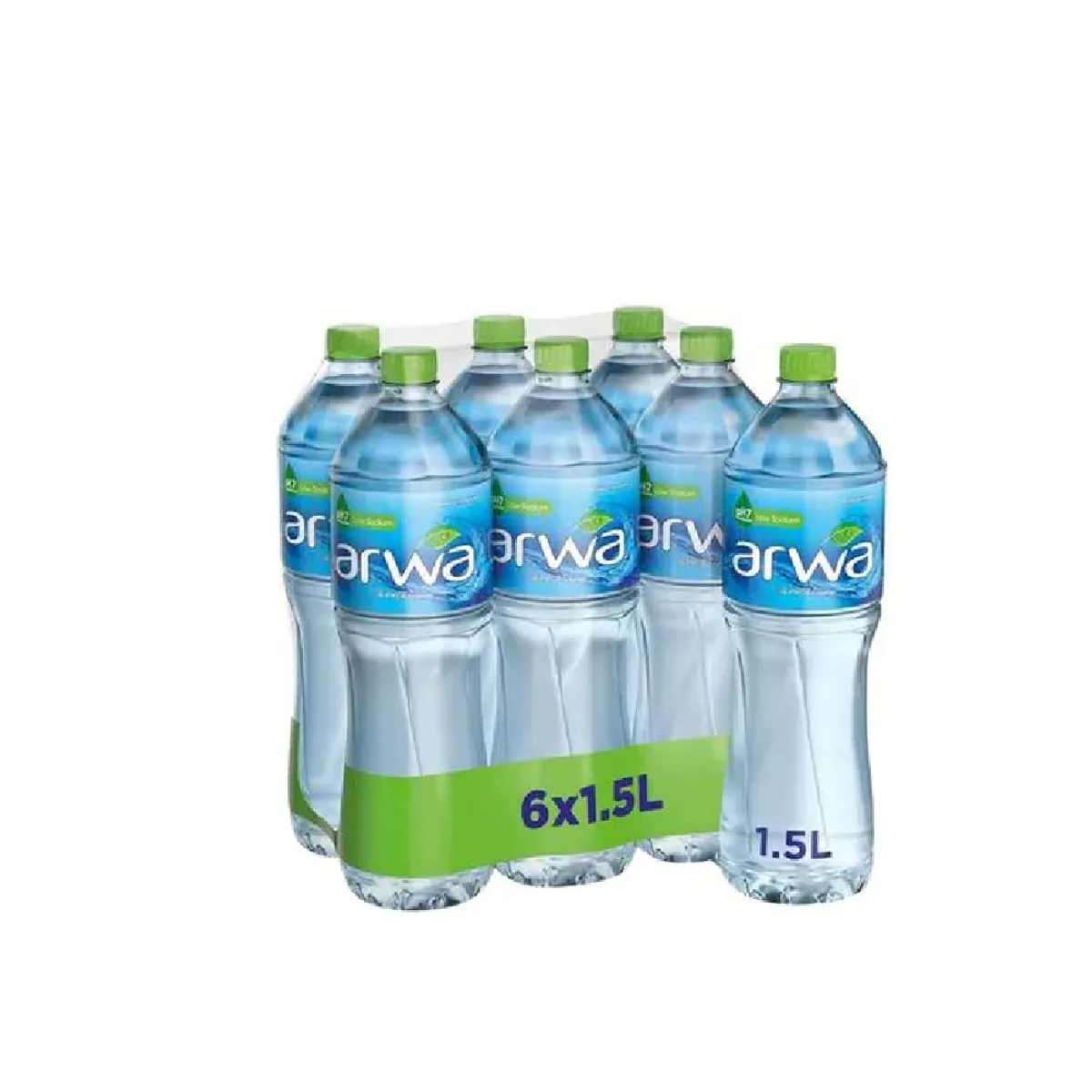 Arwa Bottled Drinking Water Pet 1.5Lx6