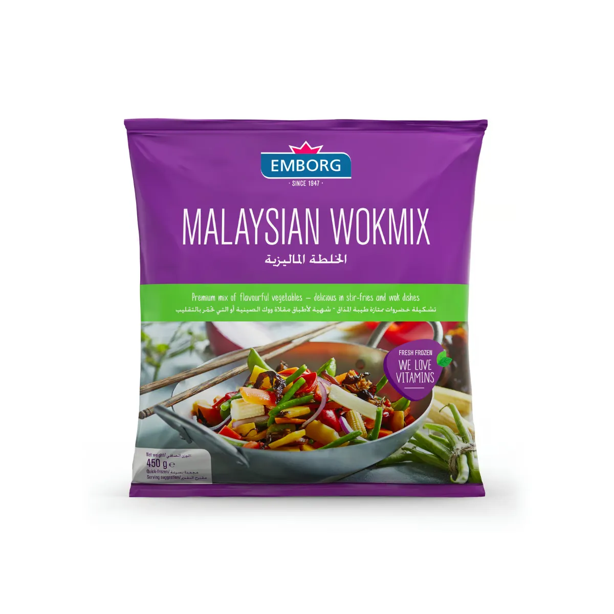Emborg Malaysian Wokmix 450g