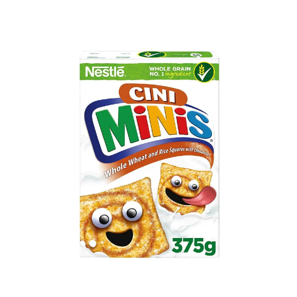 Nestle Cini Minis Cinnamon Breakfast Cereal 375G