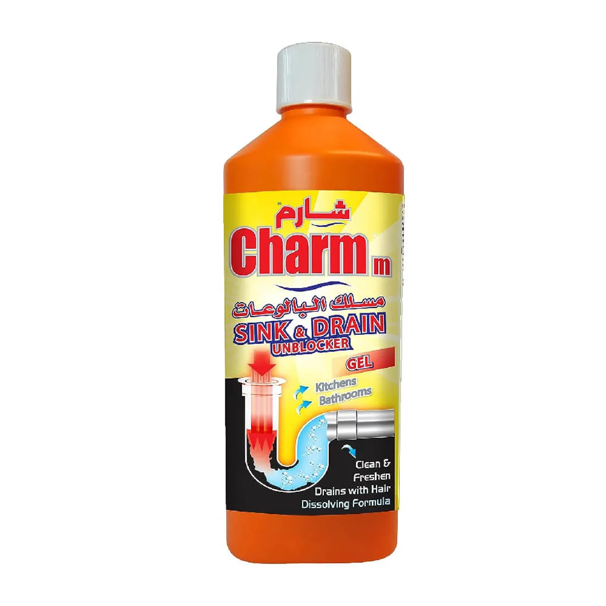 Charmm Sink & Drain Unblocker Remover Gel 1L