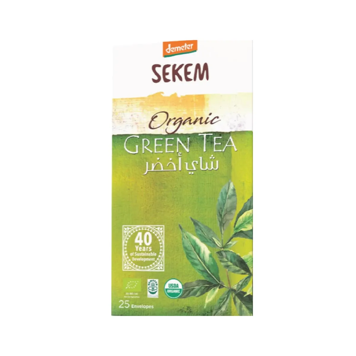 Sekem Organic Green 25 Tea Bag 50gm