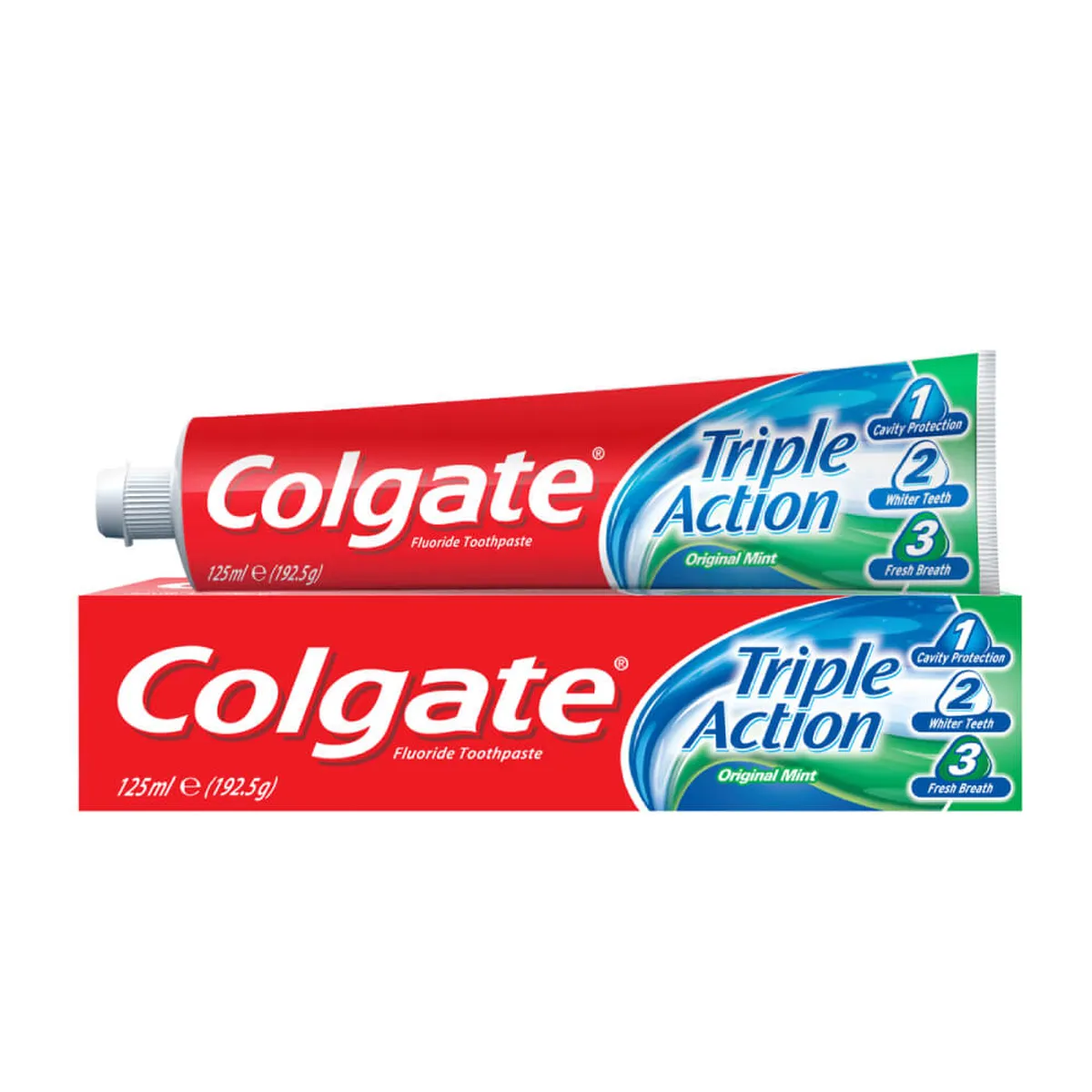 Colgate Toothpasteaste Triple Action Orig 125ml