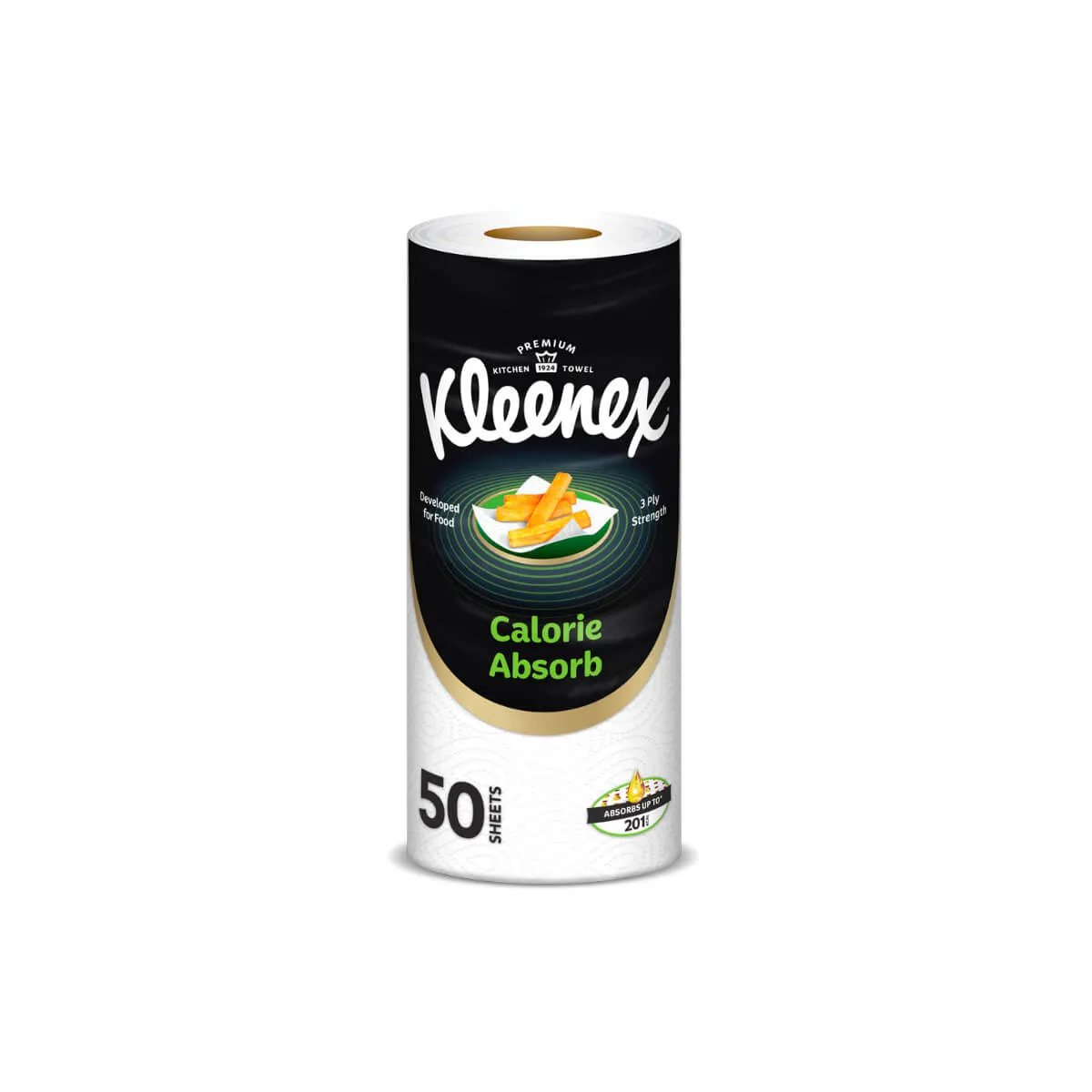 Kleenex Viva Calorie Absorb Kitchen Towel 55s