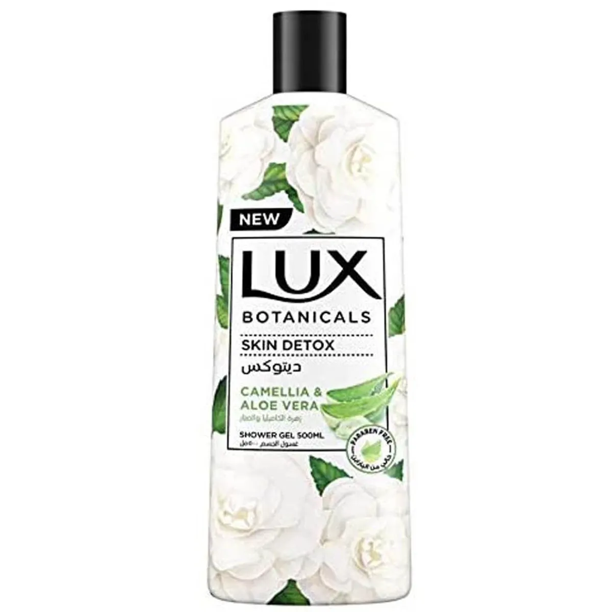 Lux Botanicals Body Wash Camelia & Aloe Vera 500ml