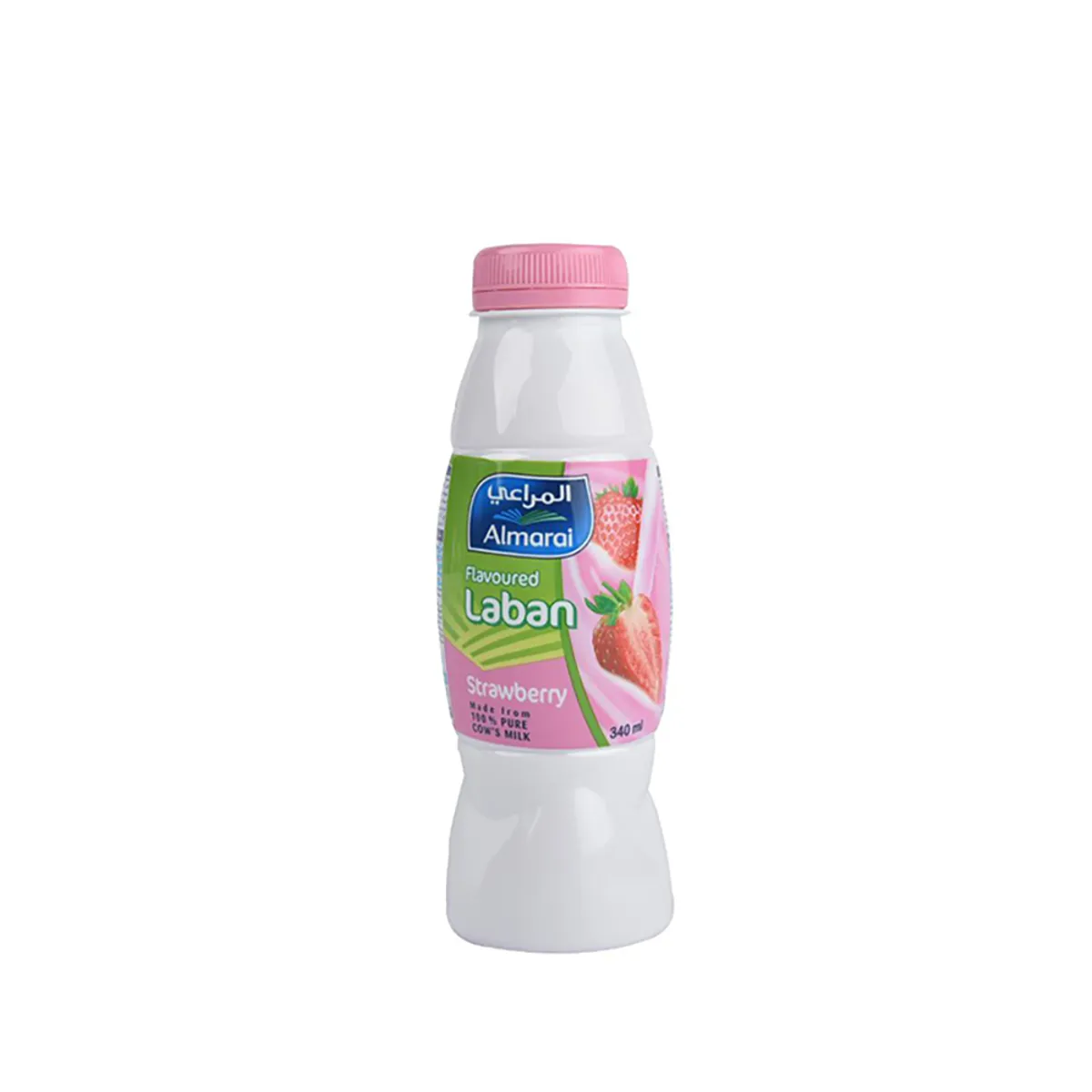 Almarai Flavored Laban Strawberry PET 340ml
