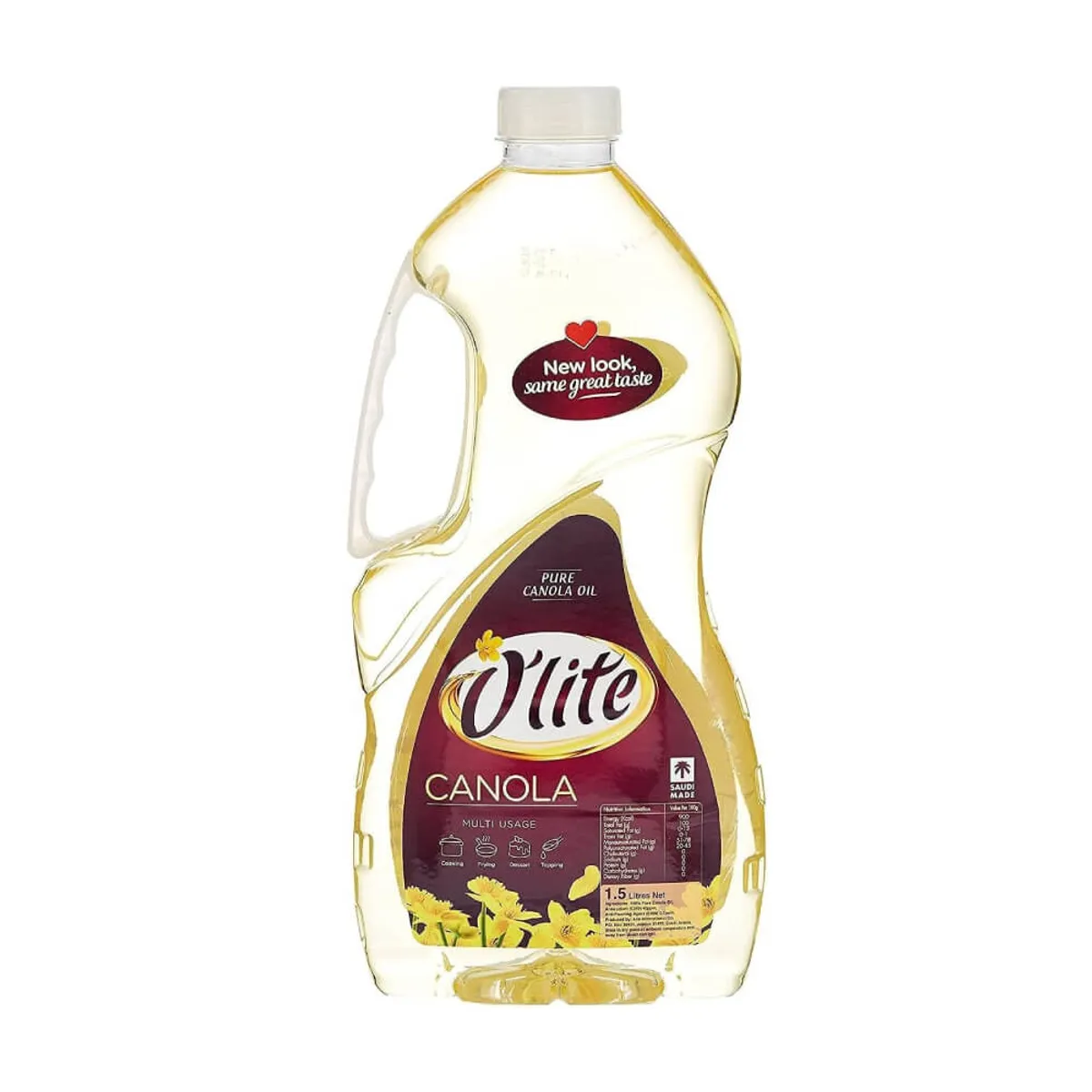 O'Lite Pure Canola Oil 1.5L