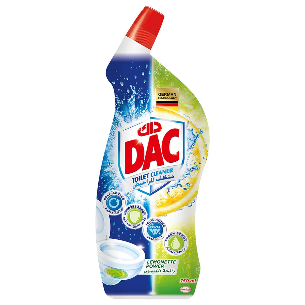 DAC Toilet Cleaner Lemonette Power 750ml