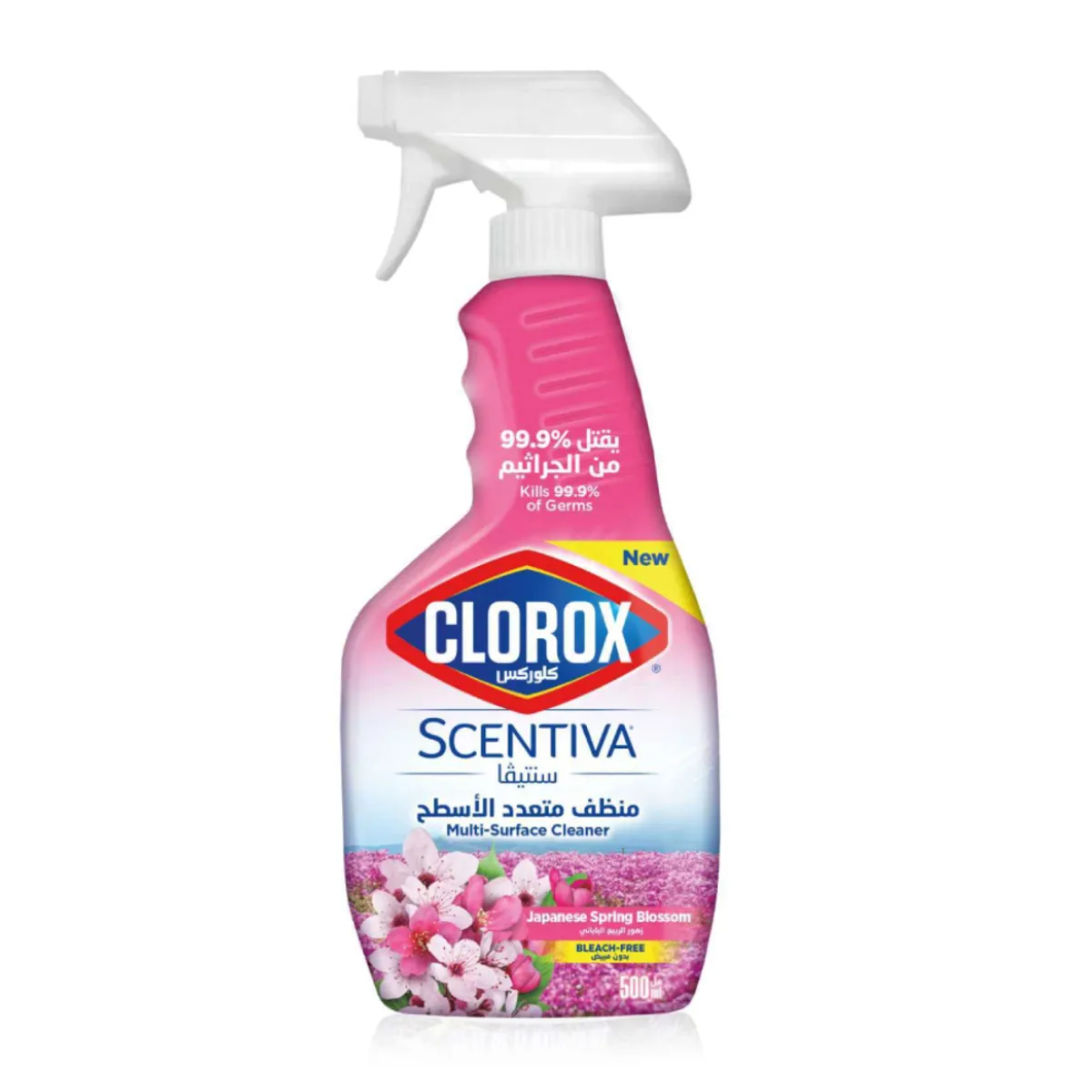 Clorox Scentiva Multi Surface Cleaner Japanese Spring Blossom 500ml