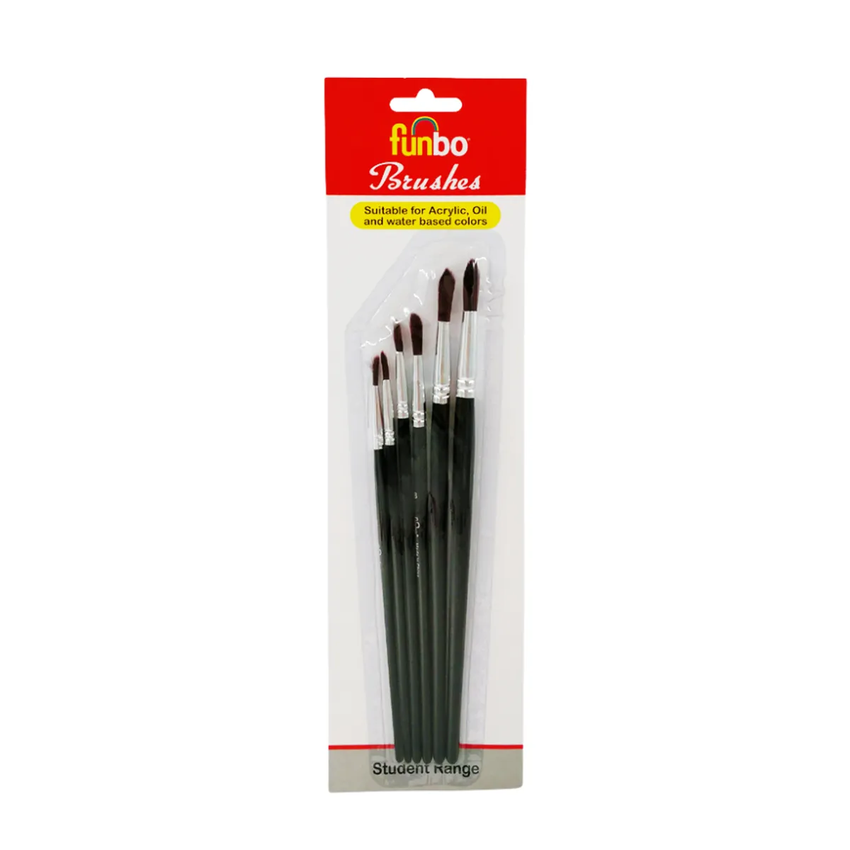 Funbo Multi Purpose Brushes Sizes (2,4,6,8,10,12)