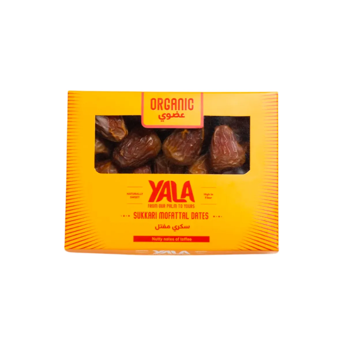 Yala Organic Sukkary Mufattal Dates 800g