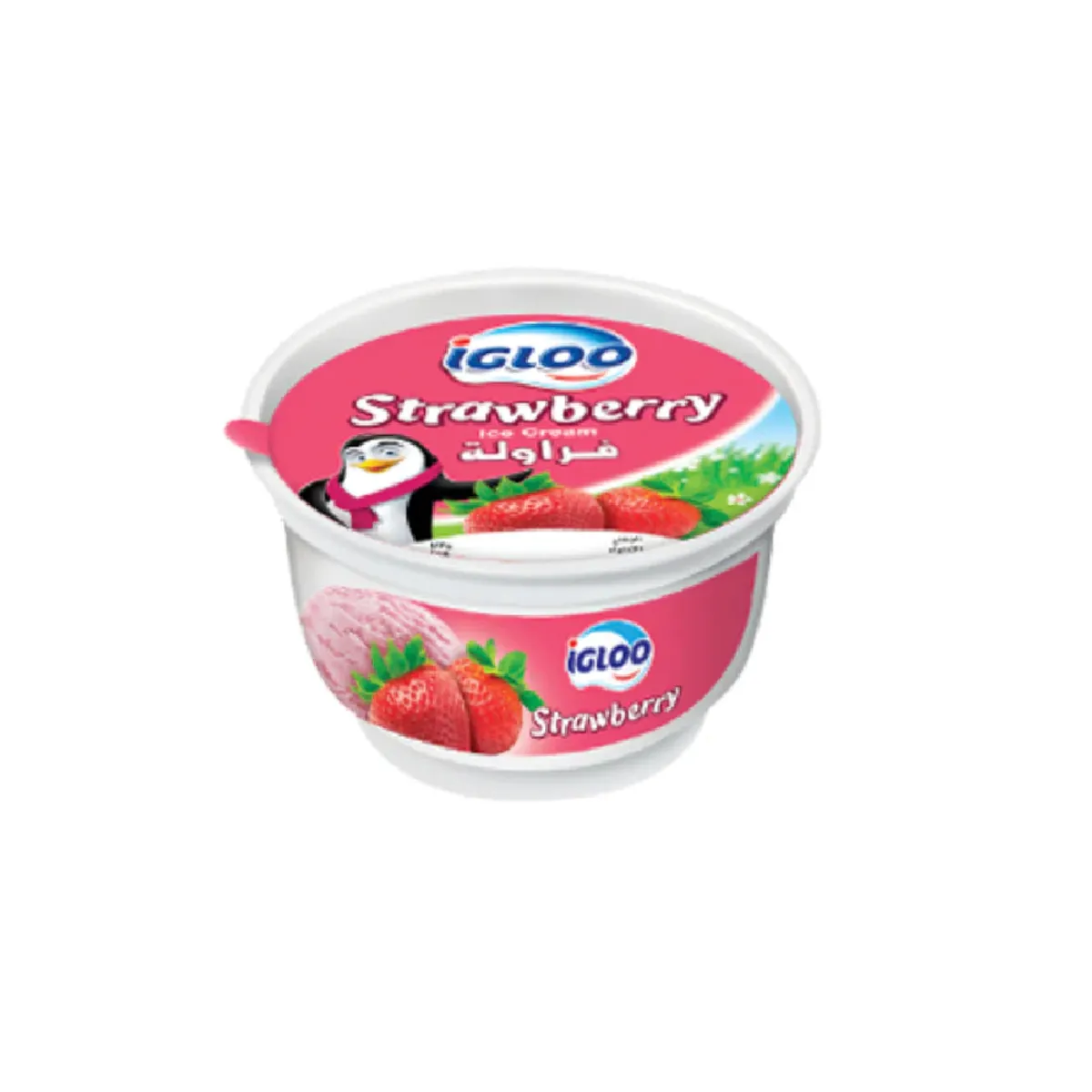 Igloo Cup Strawberry 125 ML