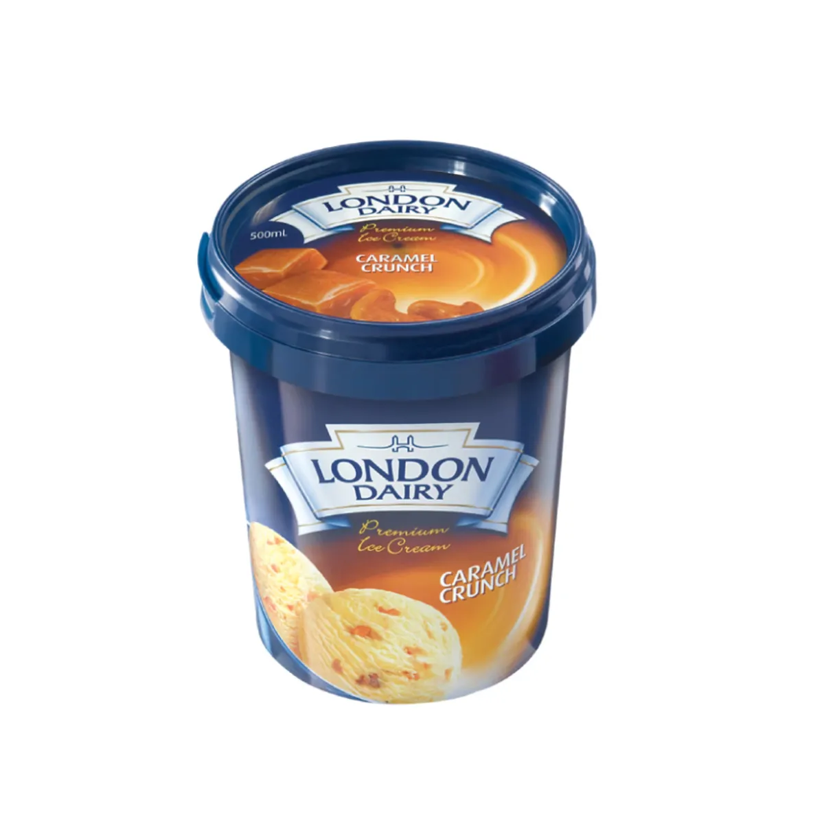 London Dairy Ice Cream Caramel Crunch 500ml