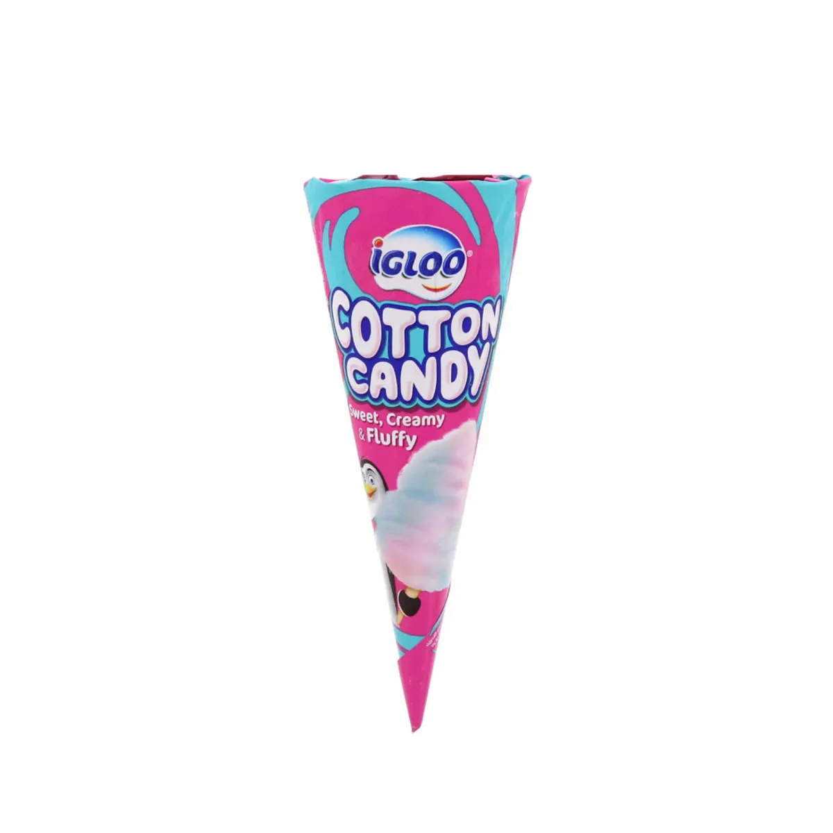 Igloo Cotton Candy Ice Cream Cone 120Ml