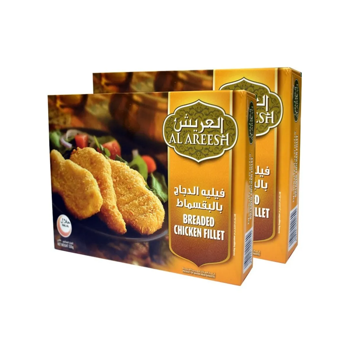 Al Areesh Breaded Chicken Fillets 2x330g