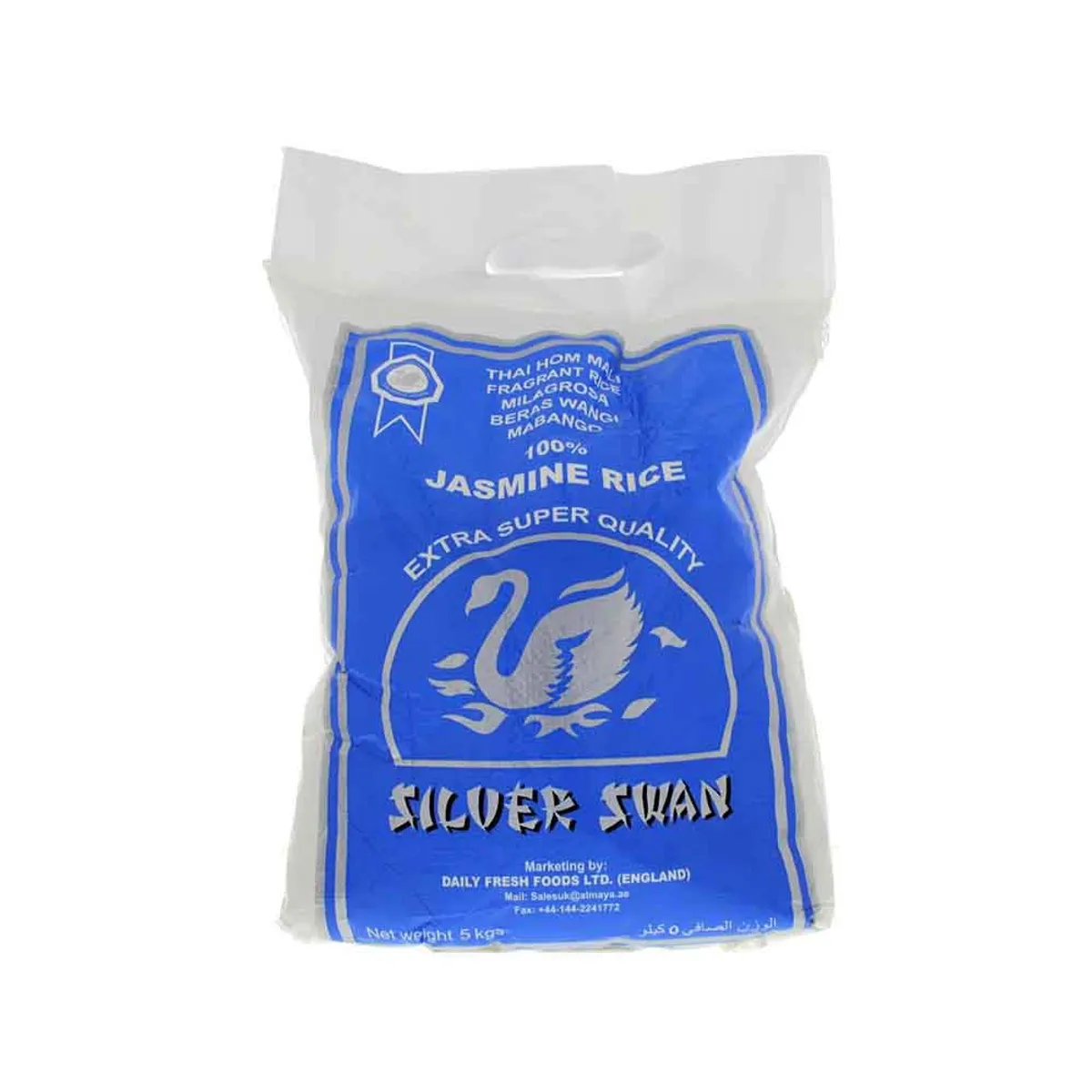 Silver Swan Fragrant Rice Jasmine 5kg